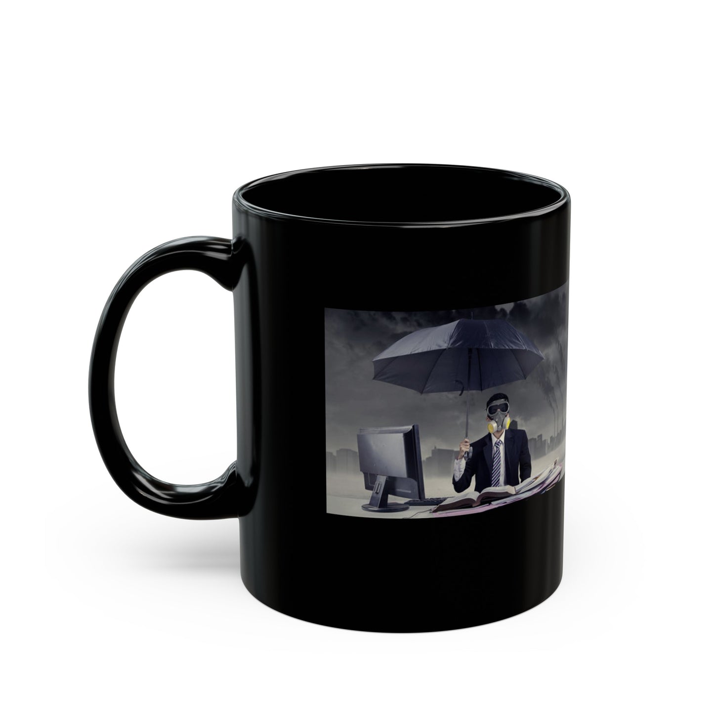 11oz Black Mug